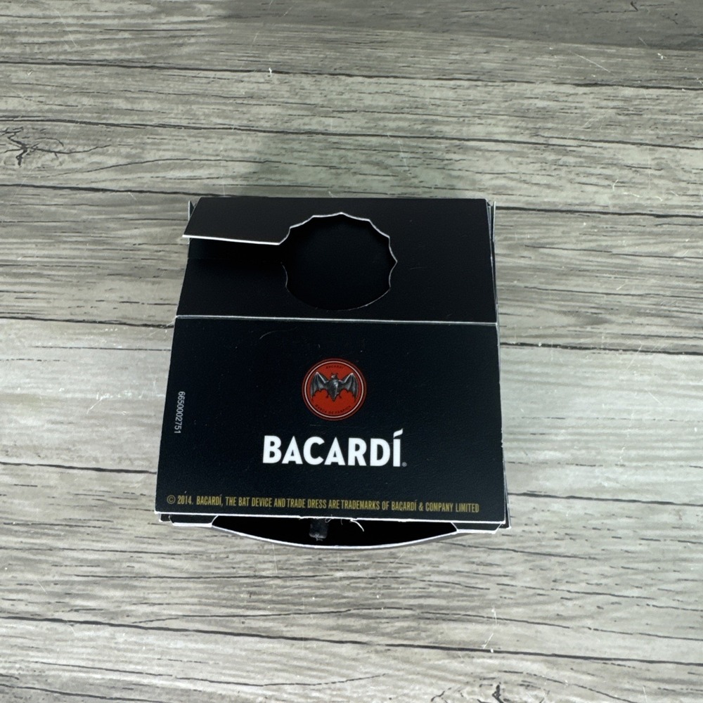 Pewter Bacardi Rum Metal BAT POURER Liquor Pourer Spout Barware - Picture 2 of 6